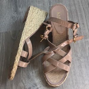 NWT ☀️☀️Ralph Lauren espadrille wedge